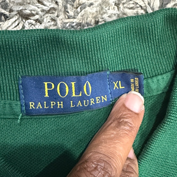 Polo by Ralph Lauren Forest Green Men's Polo Shirt - Picture 4 of 6